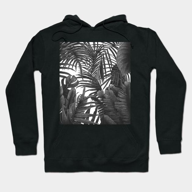 Tropical jungle Hoodie by kodamorkovkart